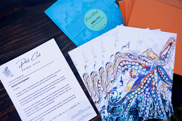 PRINT CLUB Subscription | Animal Style