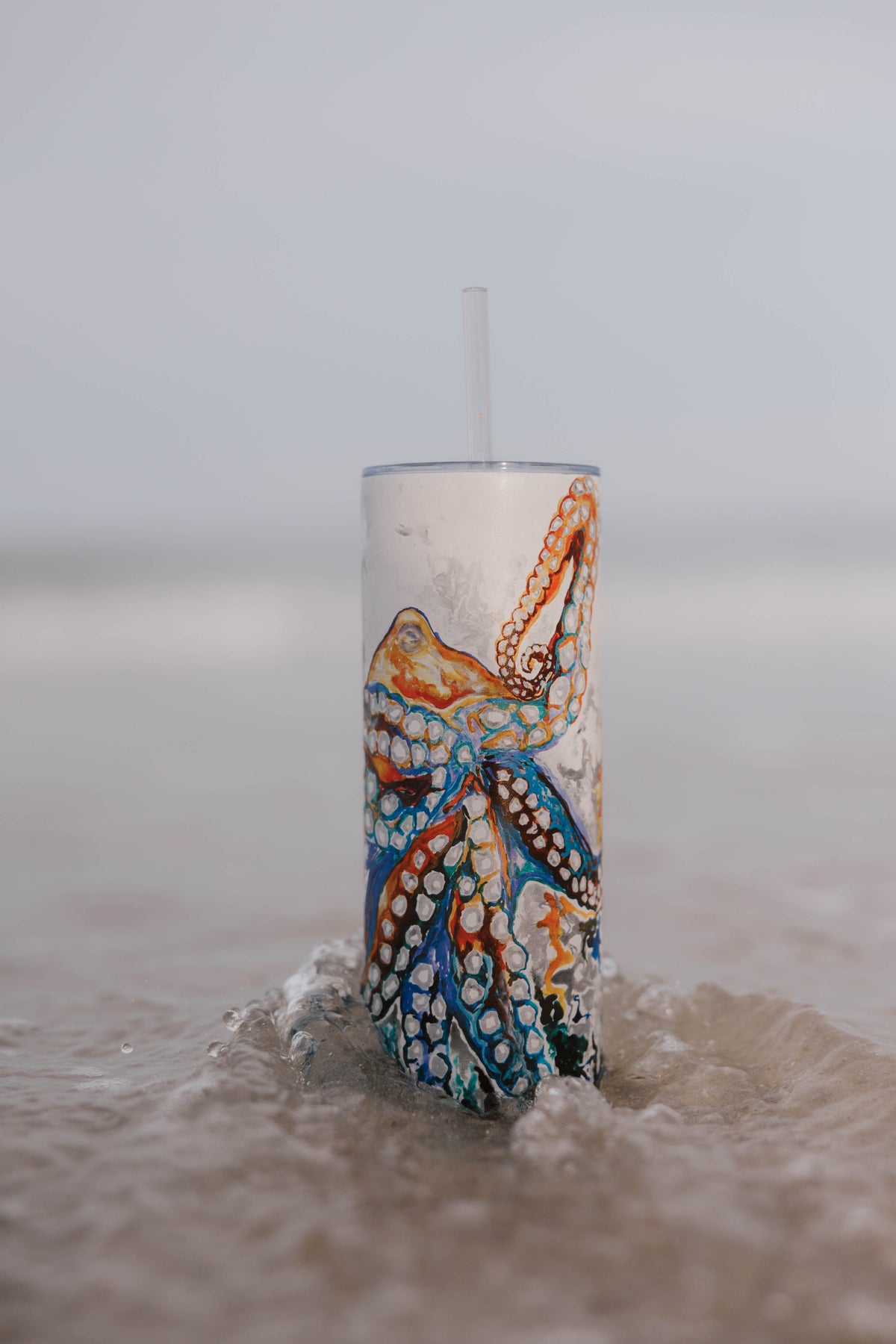Rainbow He'e Octopus Tumbler