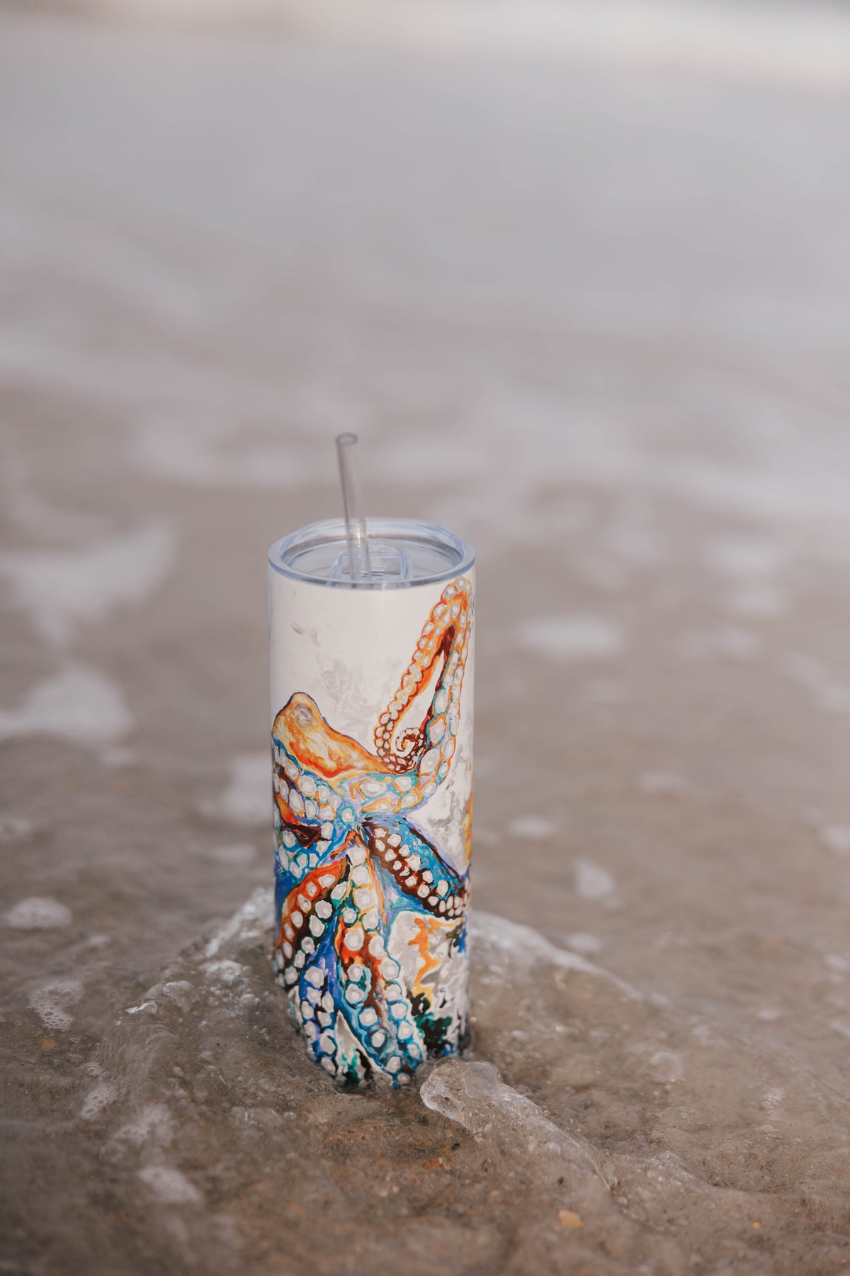 Rainbow He'e Octopus Tumbler