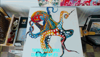 There's an Octopus Climbing Up My Leg... Legging