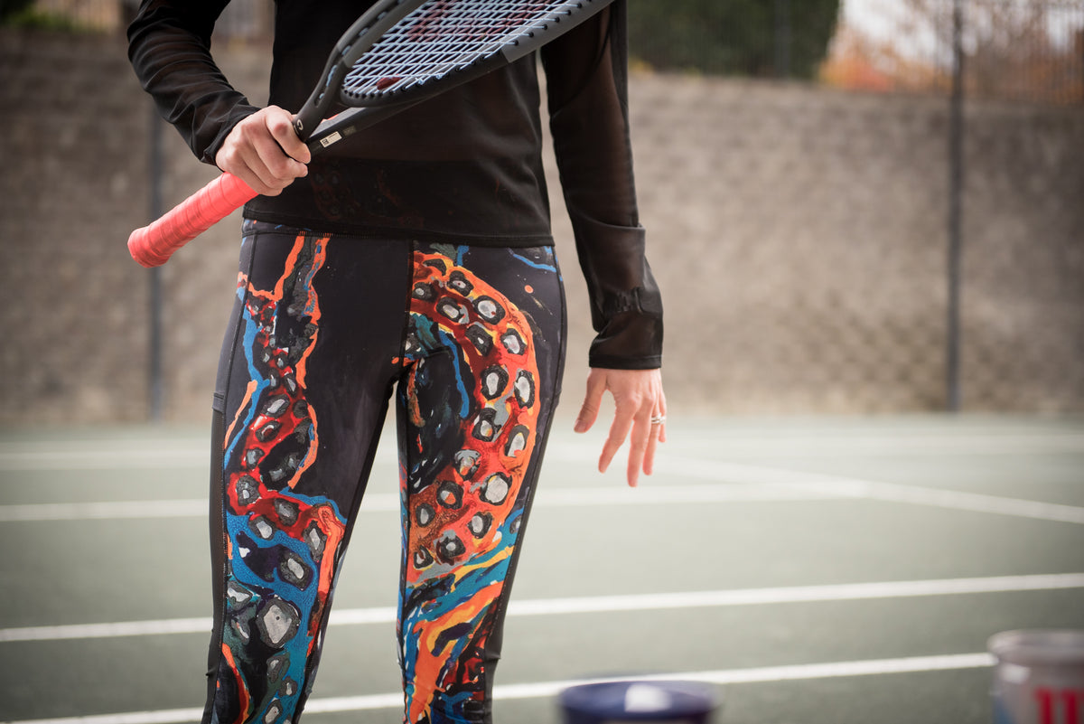 There's an Octopus Climbing Up My Leg... | Racket Sport