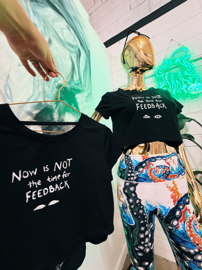 All Day, All Night Crop w/ “Feedback”