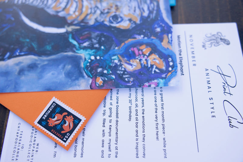 Print Cub: Motion the Elephant