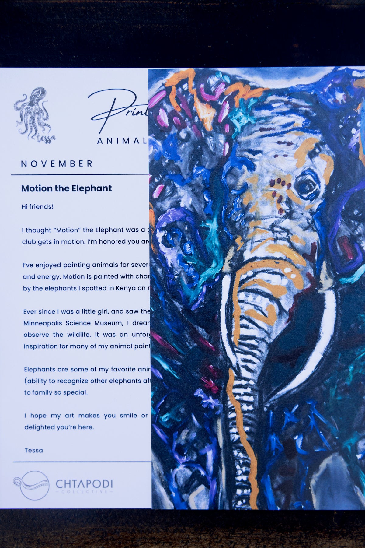 PRINT CLUB Subscription | Animal Style