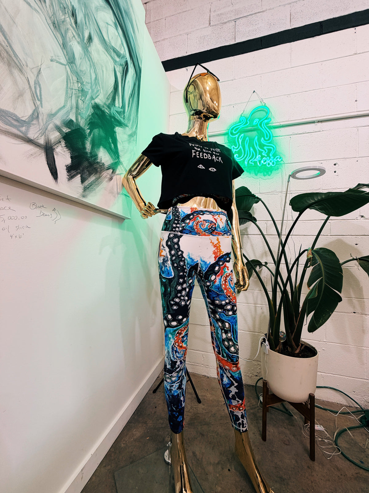 All Day, All Night Crop w/ “Feedback”