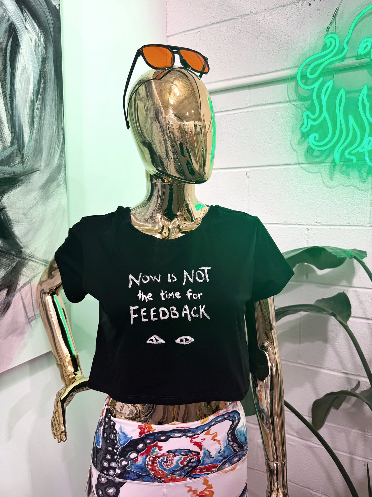 All Day, All Night Crop w/ “Feedback”