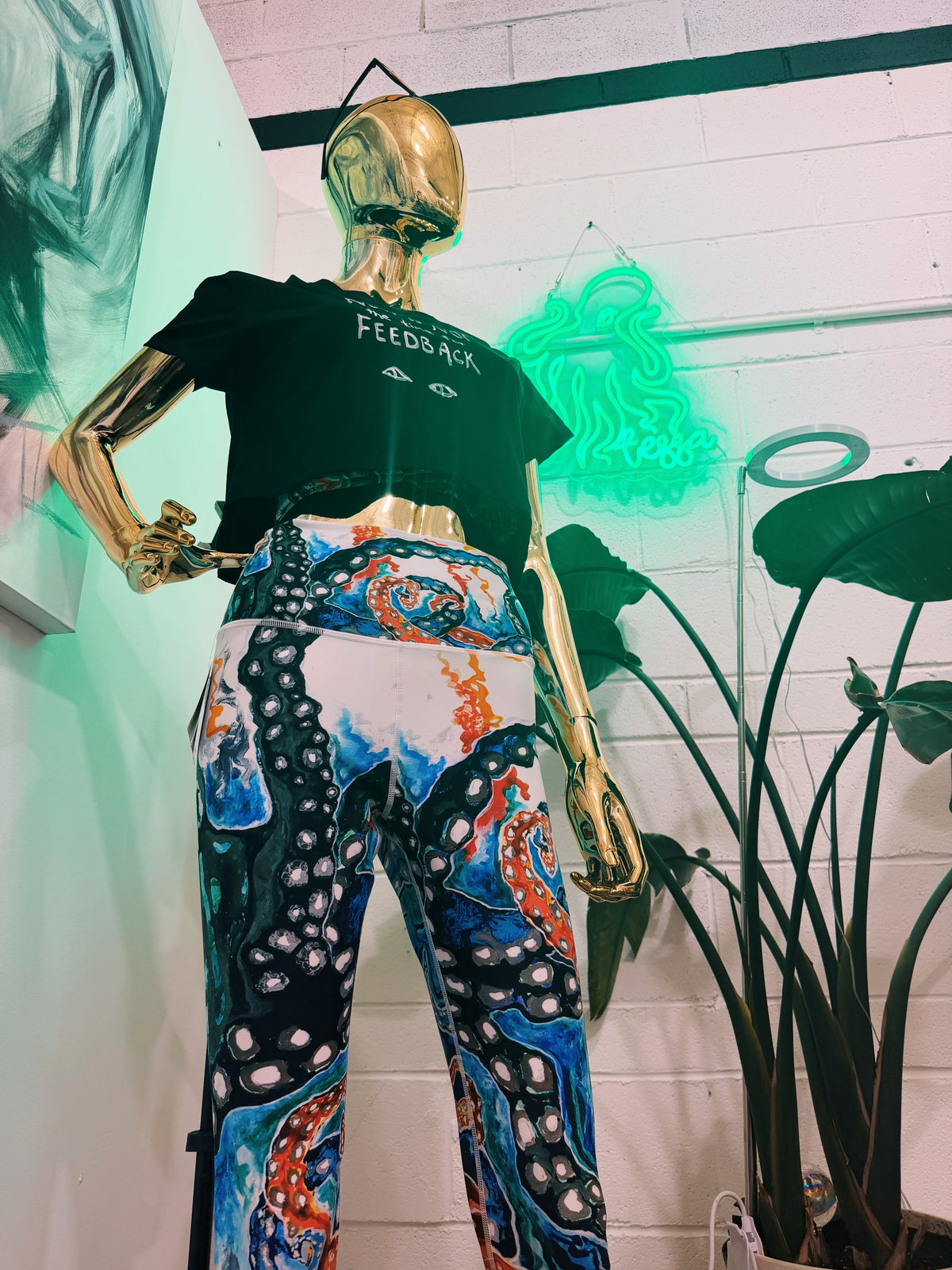 All Day, All Night Crop w/ “Feedback”