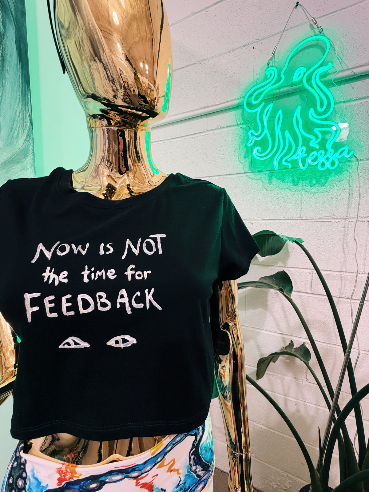 All Day, All Night Crop w/ “Feedback”
