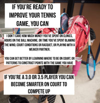 Tennis E-Book: 3.0 & 3.5 Doubles Strategy and Positioning