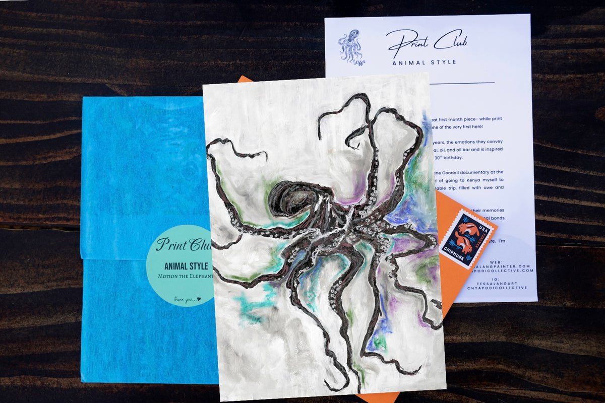 Print Cub Catch Up: Hank the Octopus