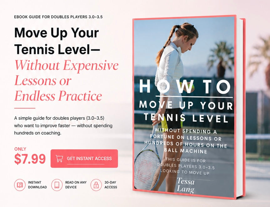 Tennis E-Book: 3.0 & 3.5 Doubles Strategy and Positioning
